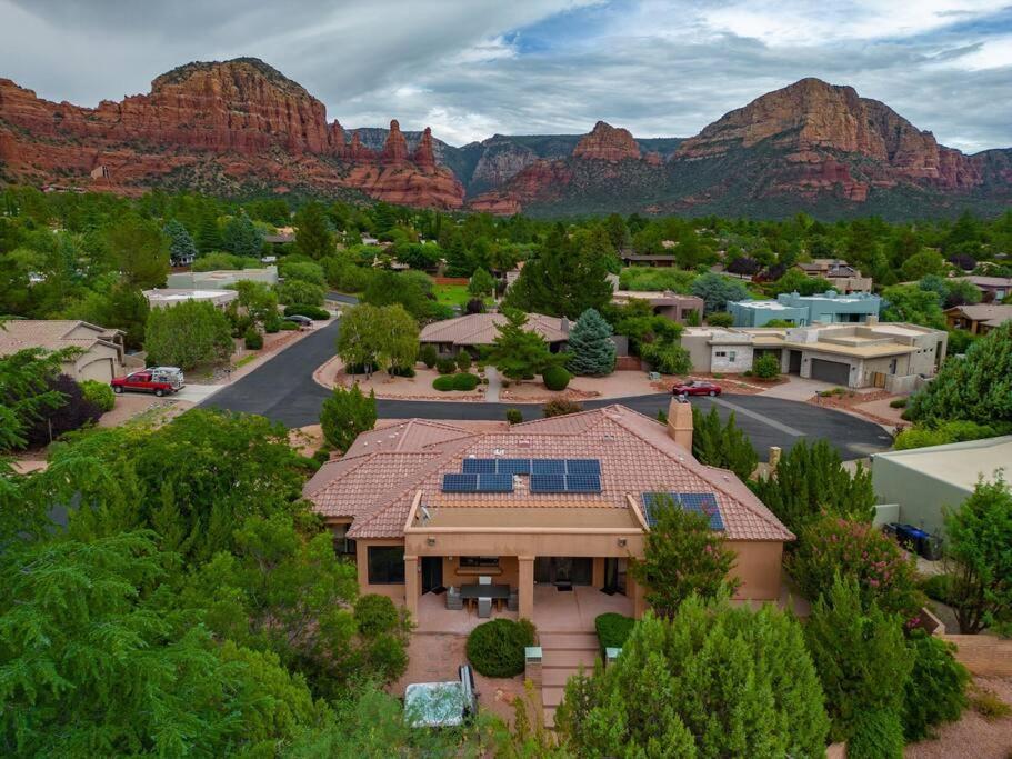 Amazing Luxury Home With Hot Tub & Views Sedona Ngoại thất bức ảnh